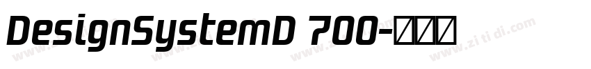 DesignSystemD 700字体转换
